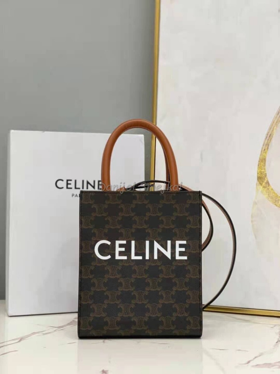 Celine Triomphe Cabas Mini 20cm