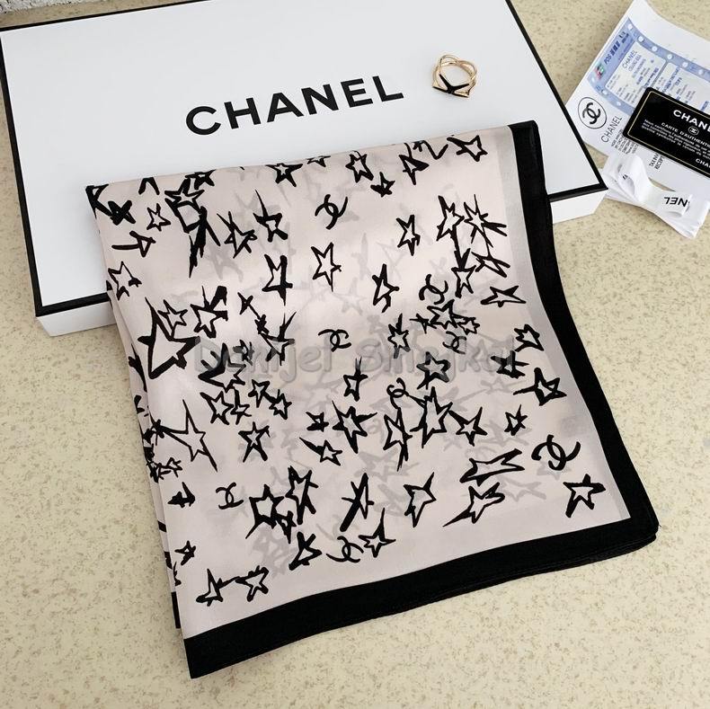 Chanel Silk Scarf 