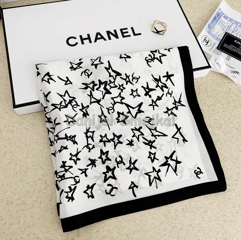 Chanel Silk Scarf 