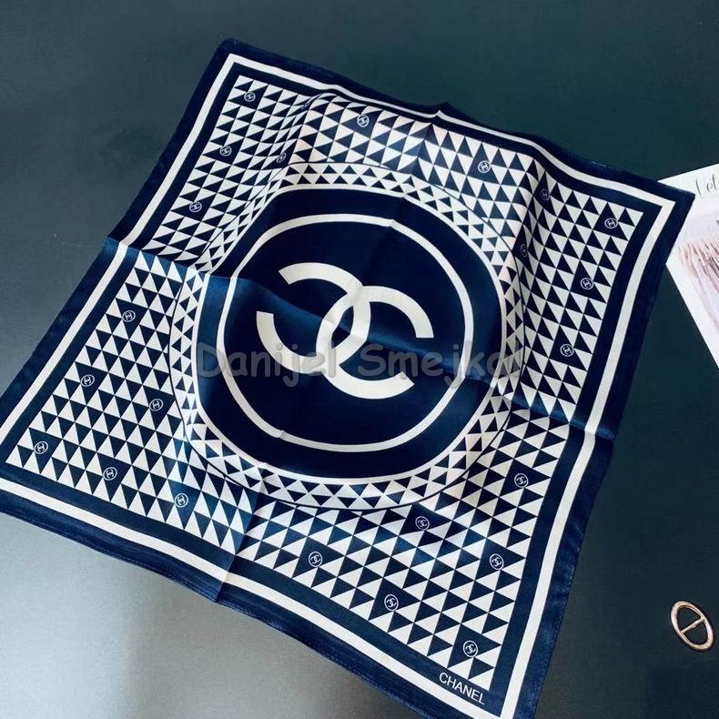 Chanel Silk Scarf 