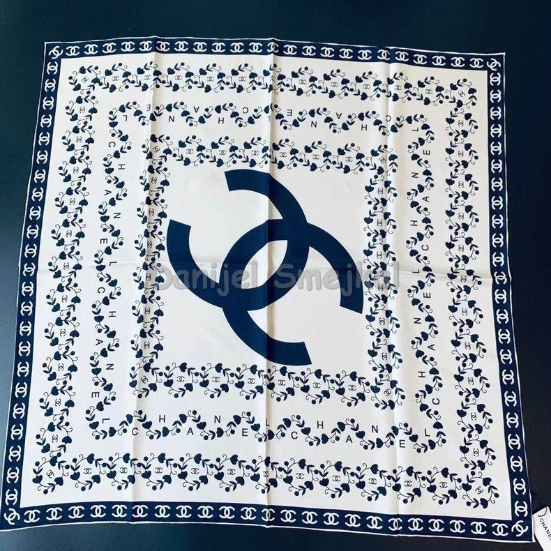 Chanel Silk Scarf 