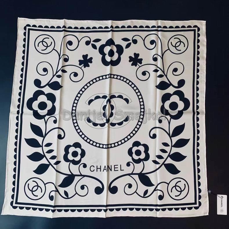 Chanel Silk Scarf 