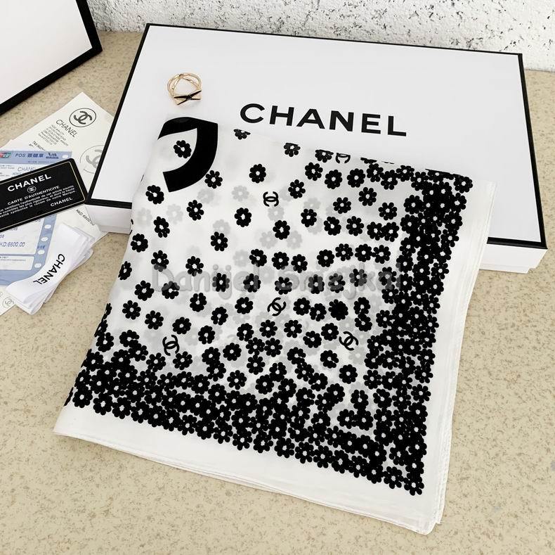 Chanel Silk Scarf 