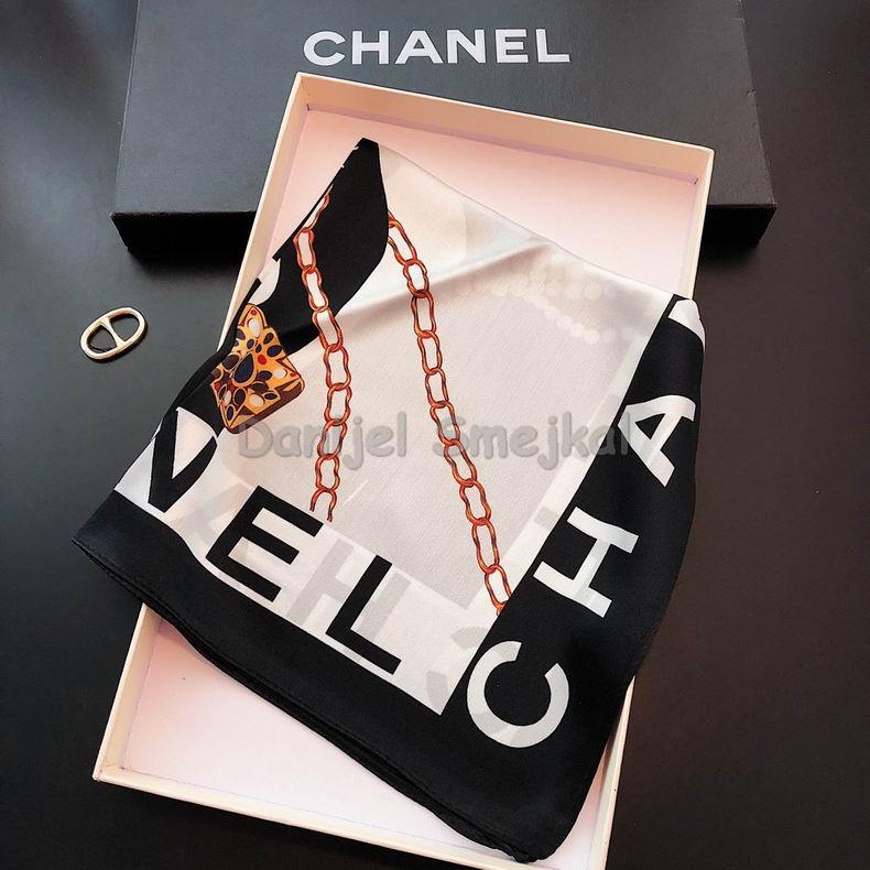 Chanel Silk Scarf 