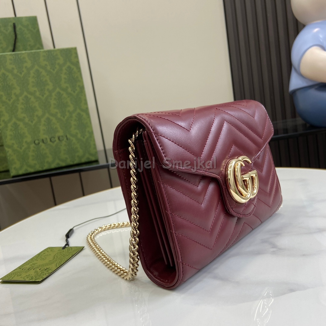 Gucci 474575 GG Marmont Mini Mag 20cm