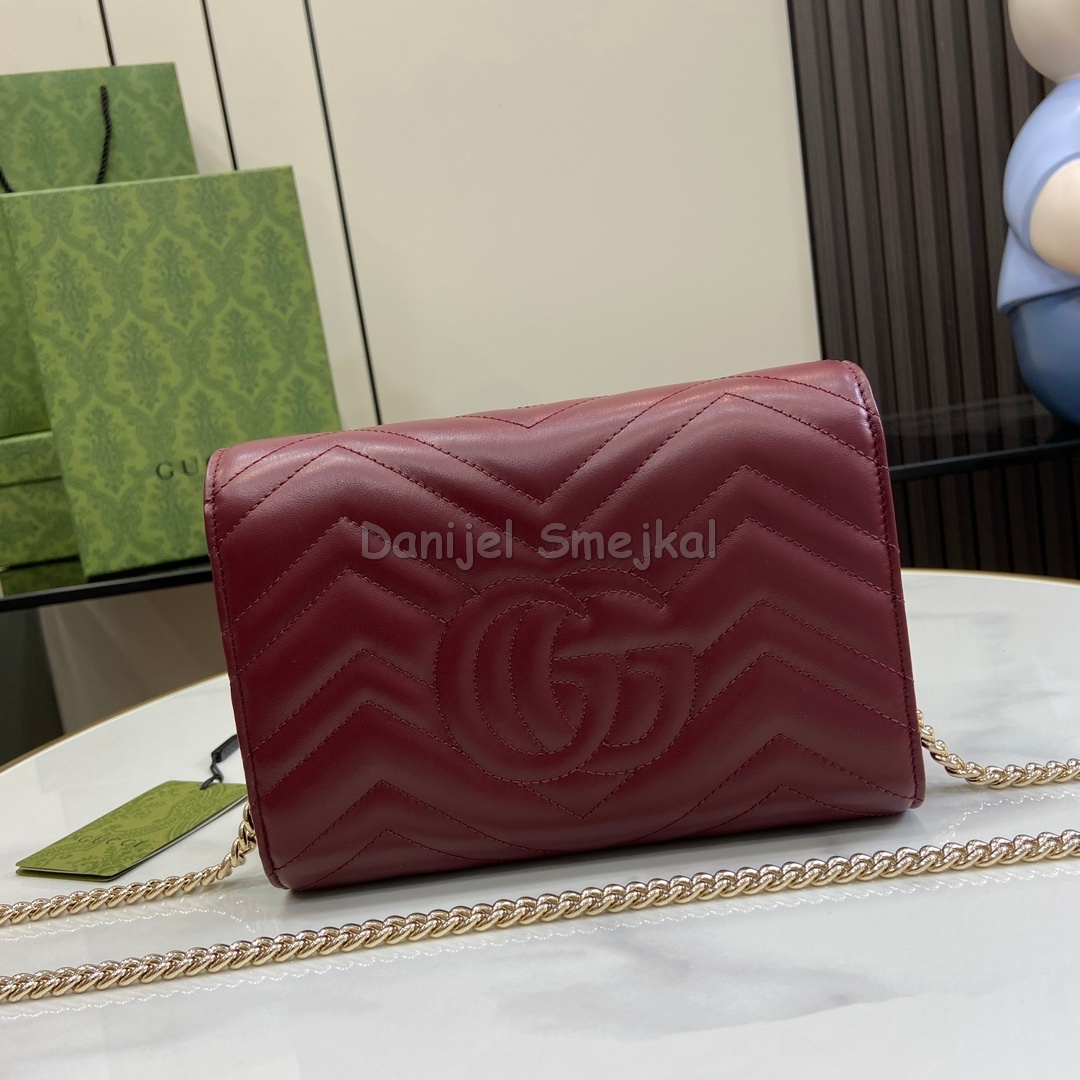 Gucci 474575 GG Marmont Mini Mag 20cm