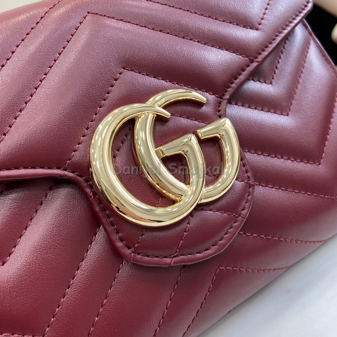 Gucci 474575 GG Marmont Mini Mag 20cm