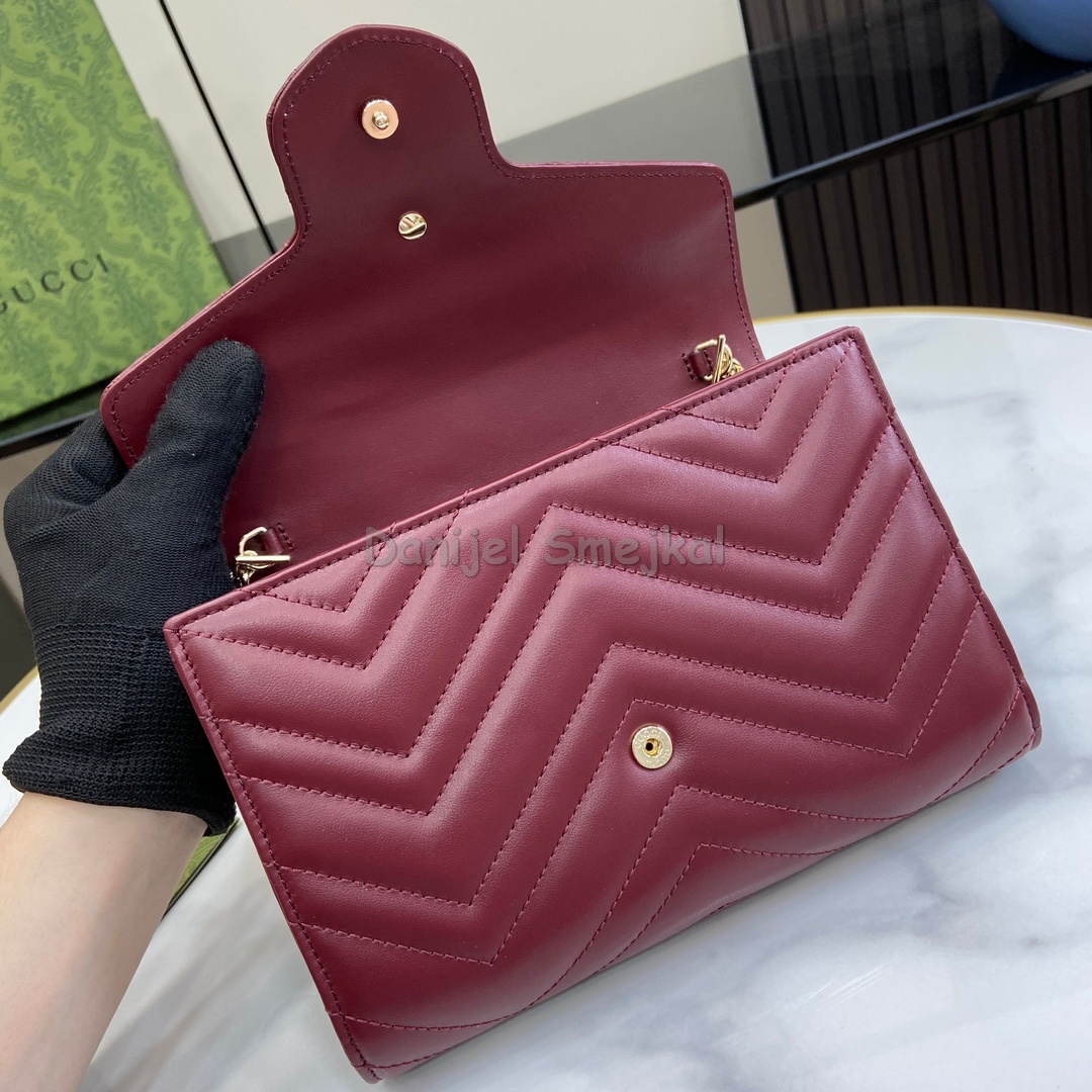 Gucci 474575 GG Marmont Mini Mag 20cm