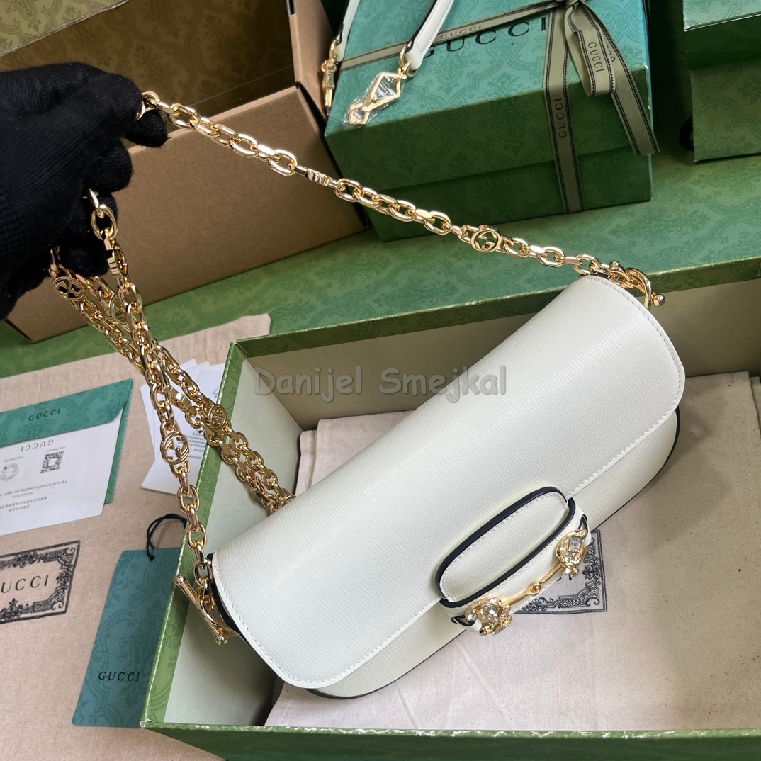 Gucci 735178 Horrsebit 24.5cm