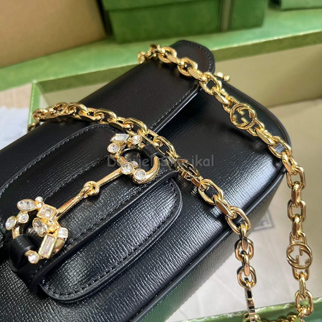 Gucci 735178 Horrsebit 24.5cm