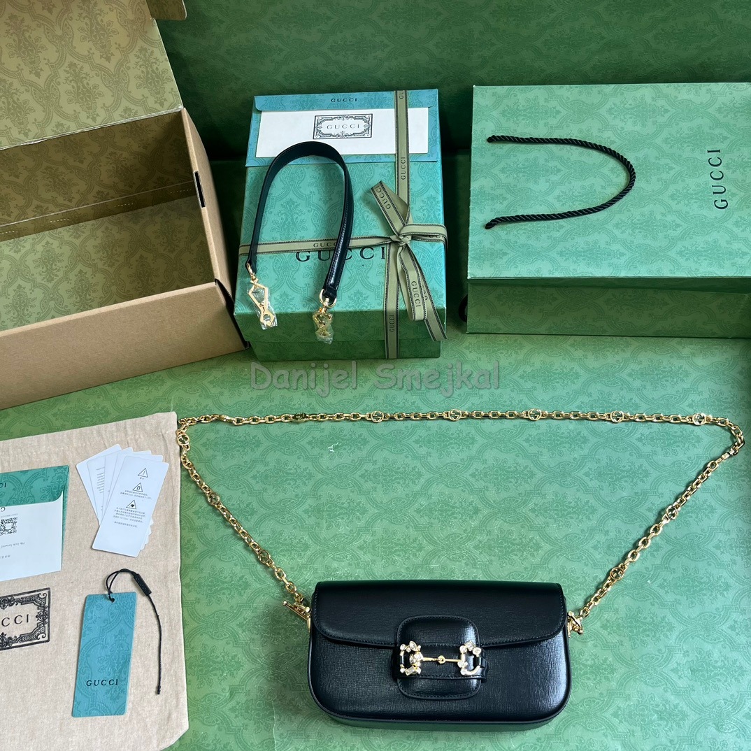 Gucci 735178 Horrsebit 24.5cm