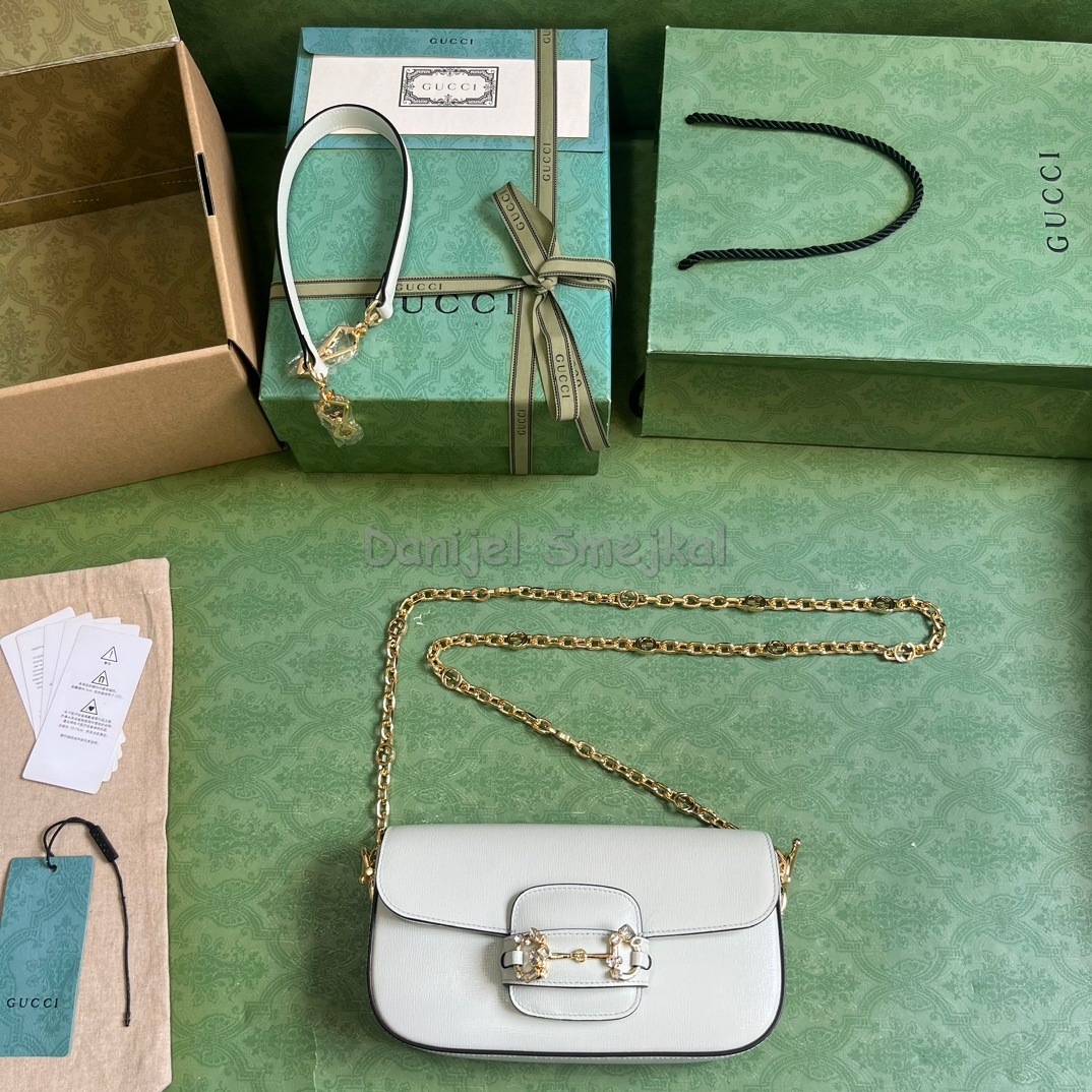 Gucci 735178 Horrsebit 24.5cm