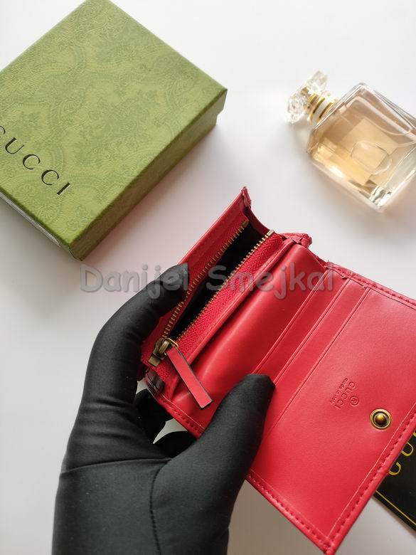 Gucci Card Case Wallet GG Marmont 466492 11cm