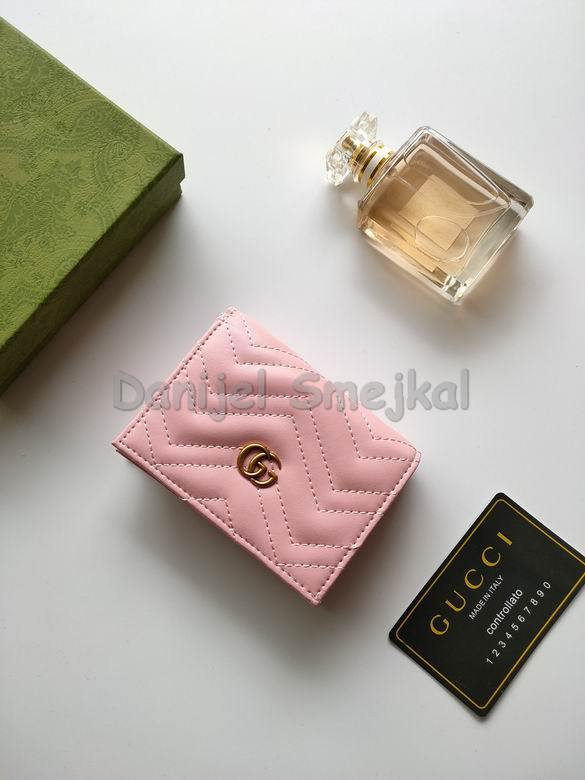 Gucci Card Case Wallet GG Marmont 466492 11cm