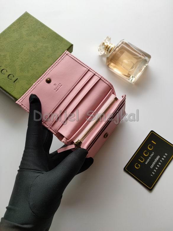 Gucci Card Case Wallet GG Marmont 466492 11cm