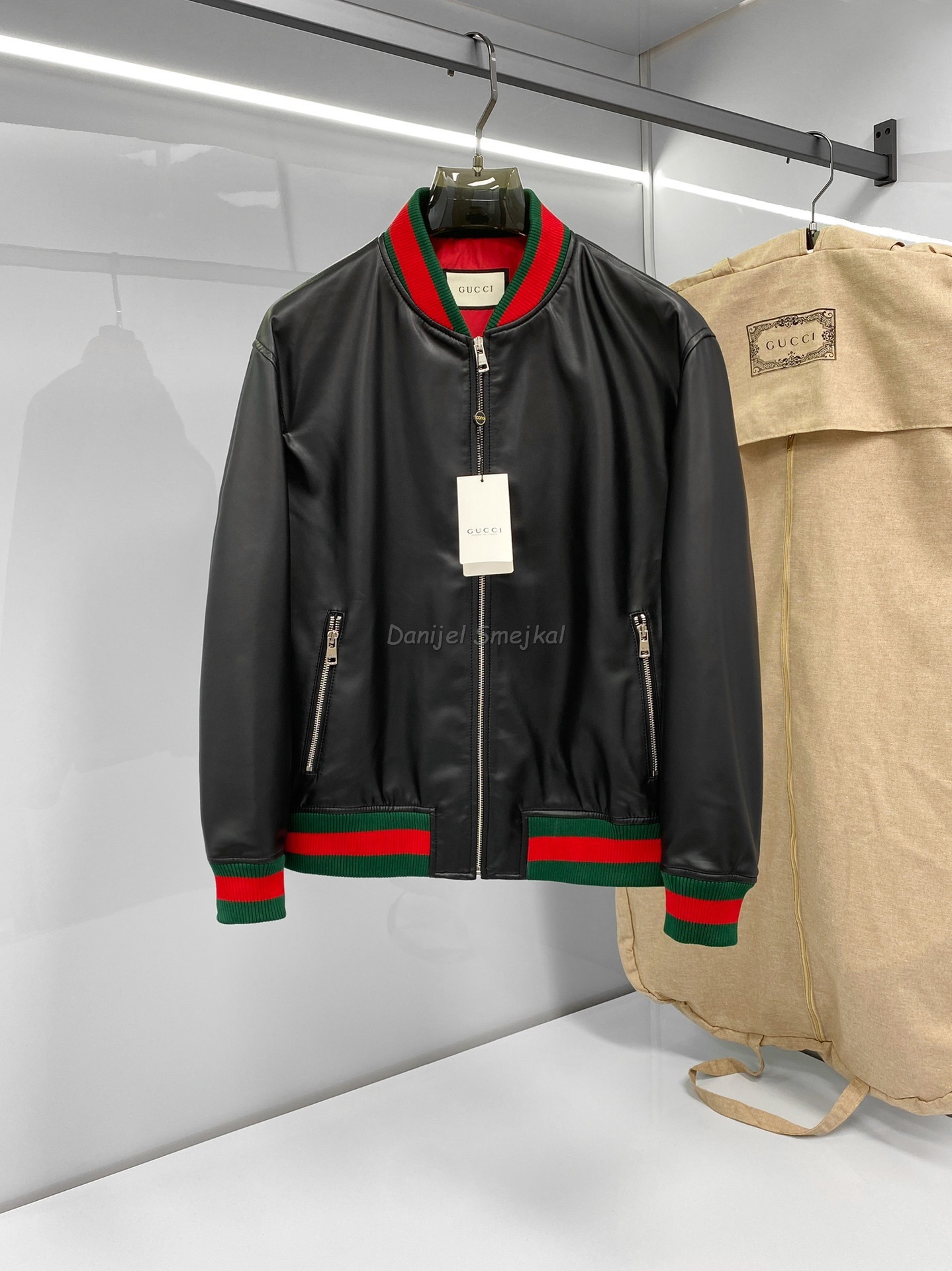 Gucci Lederjacke