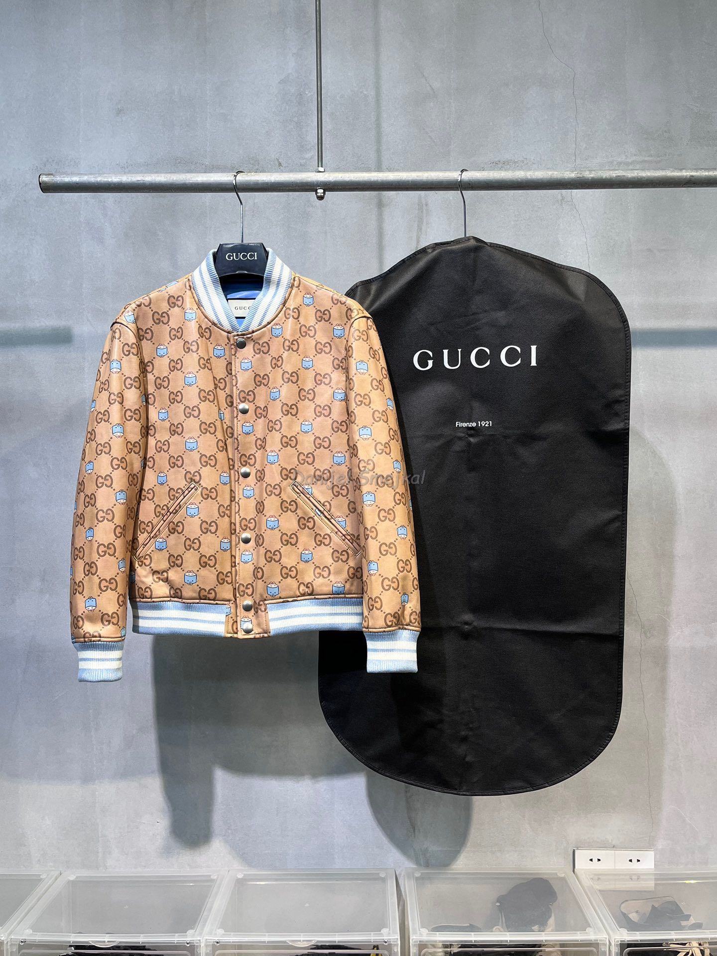 Gucci Lederjacke