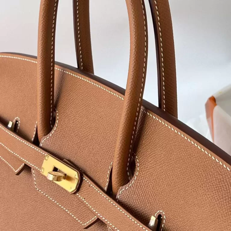 Hermes Birkin Epsom Ck37 Golden Brown Gold Hardware Ghw 35cm