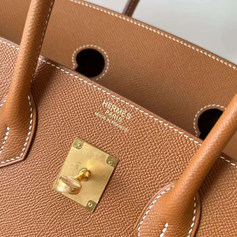 Hermes Birkin Epsom Ck37 Golden Brown Gold Hardware Ghw 35cm