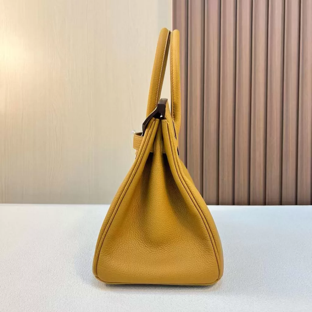 Hermes Birkin Togo 2S Sesame Yellow Gold Hardware 30cm