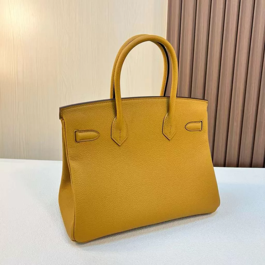 Hermes Birkin Togo 2S Sesame Yellow Gold Hardware 30cm