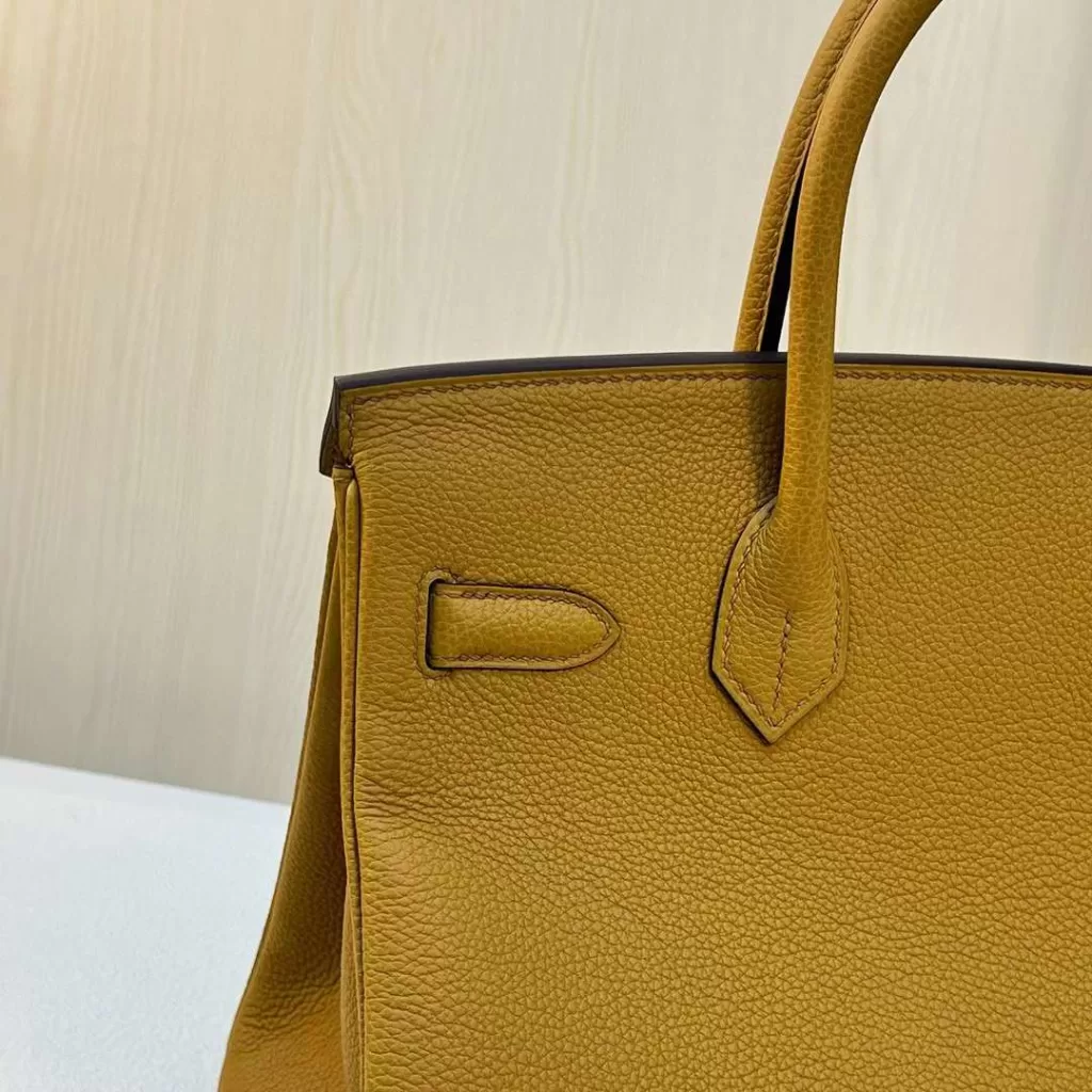 Hermes Birkin Togo 2S Sesame Yellow Gold Hardware 30cm