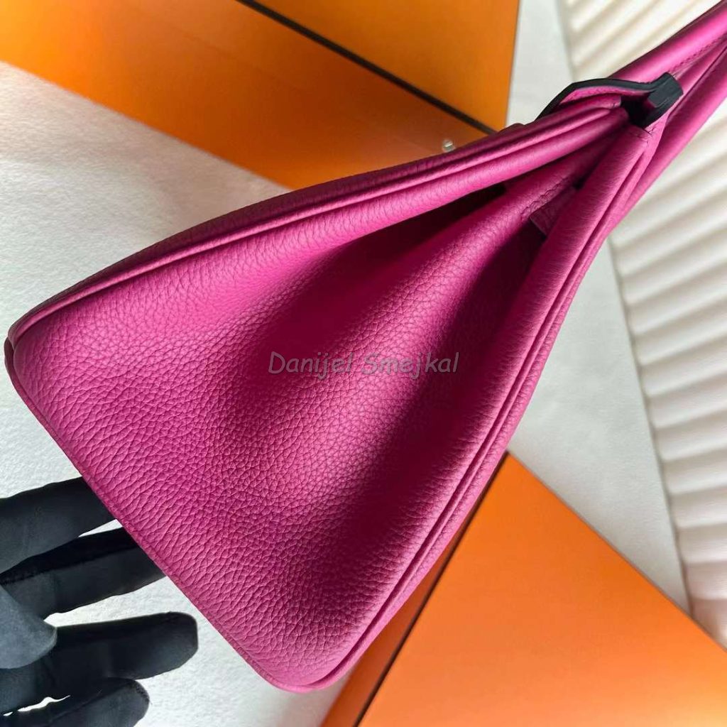 Hermes Birkin Togo L3 Rose Purple Silver Hardware 30cm