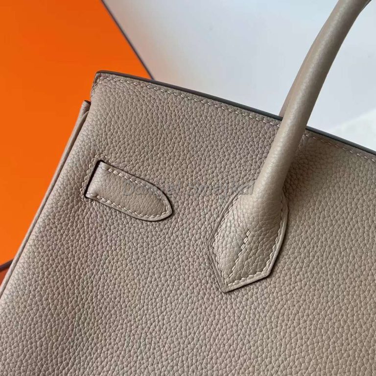 Hermes Birkin Togo M8 Griss Asphalte Silver Hardware Phw 30cm