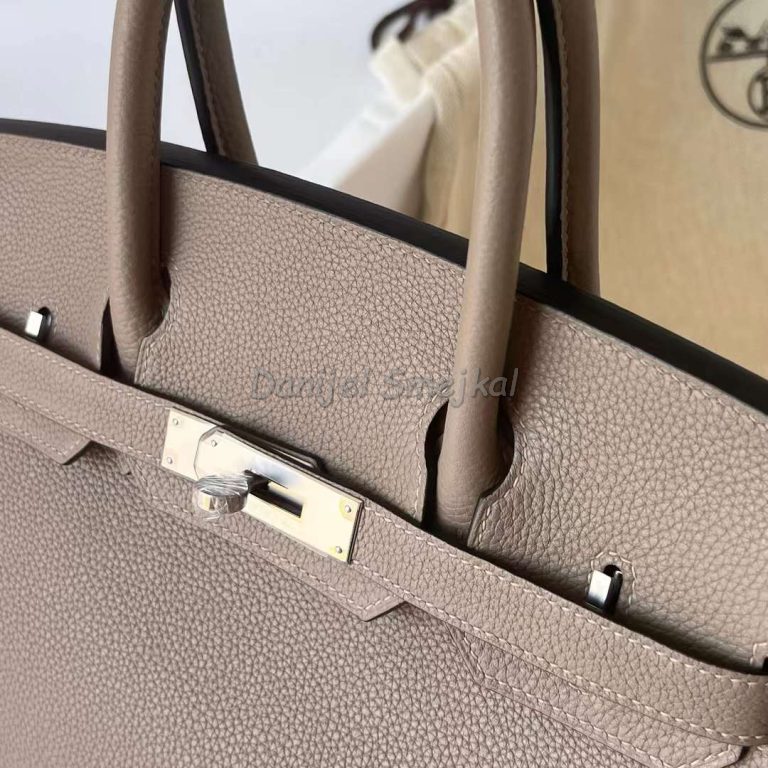 Hermes Birkin Togo M8 Griss Asphalte Silver Hardware Phw 30cm