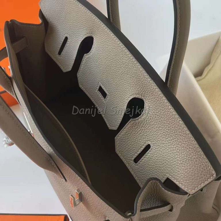 Hermes Birkin Togo M8 Griss Asphalte Silver Hardware Phw 30cm