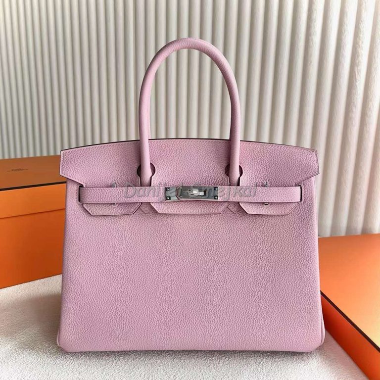 Hermes Birkin Togo X9 Mallow Purple Silver Hardware 30cm