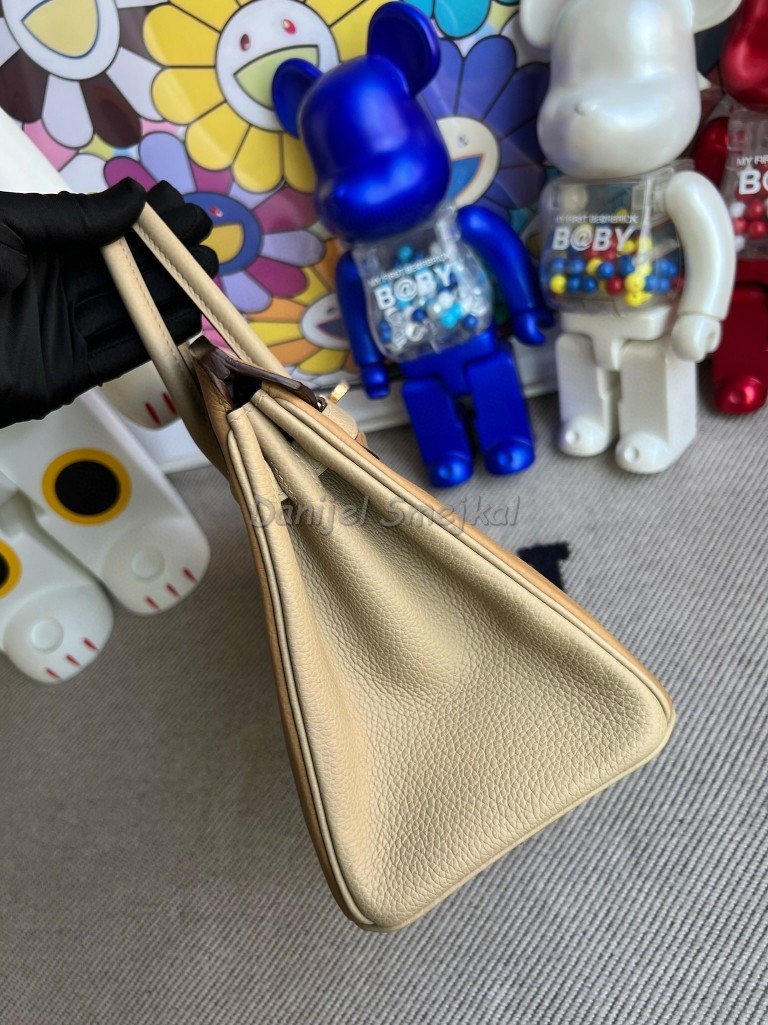 Hermes Birkin togo Biscuit & trench Color GHW Gold Hardware 25m