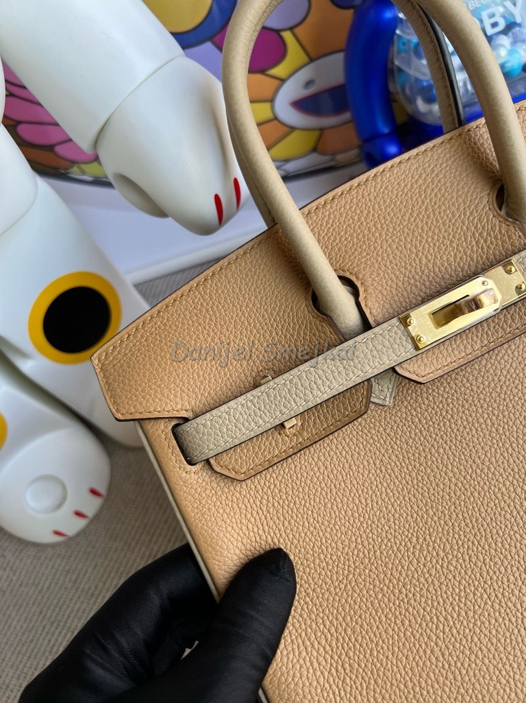 Hermes Birkin togo Biscuit & trench Color GHW Gold Hardware 25m