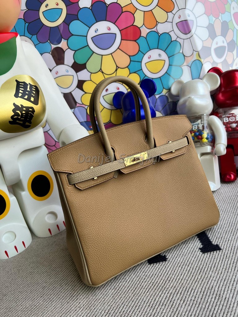 Hermes Birkin togo Biscuit & trench Color GHW Gold Hardware 25m