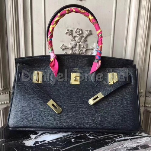 Hermes Black JPG Birkin 42cm Shoulder Bag 