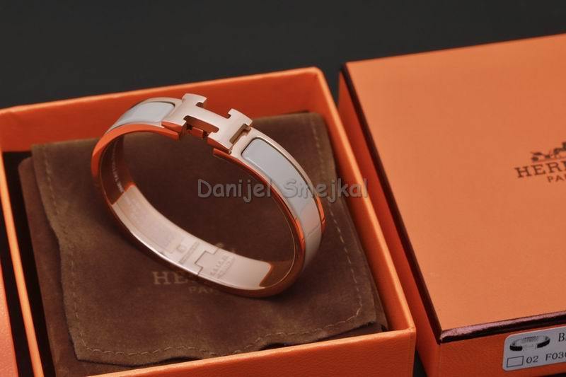 Hermes Bracelet Clic H 17/19cm