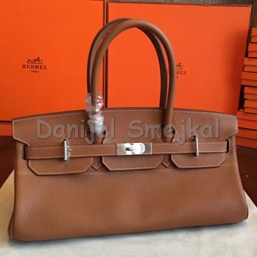 Hermes Brown JPG Shoulder Birkin 42cm Bag