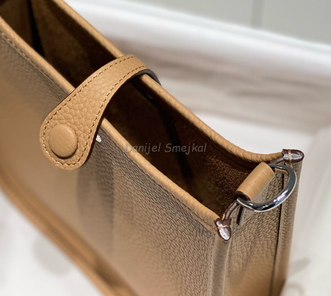 Hermes Evelyne III TPM Bag In Chai 17cm
