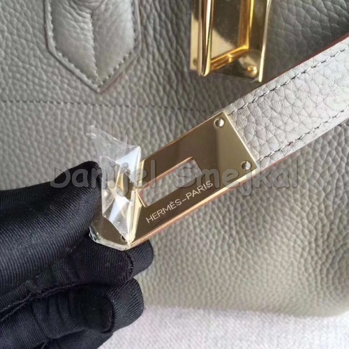 Hermes Grey JPG Birkin 42cm Shoulder Bag