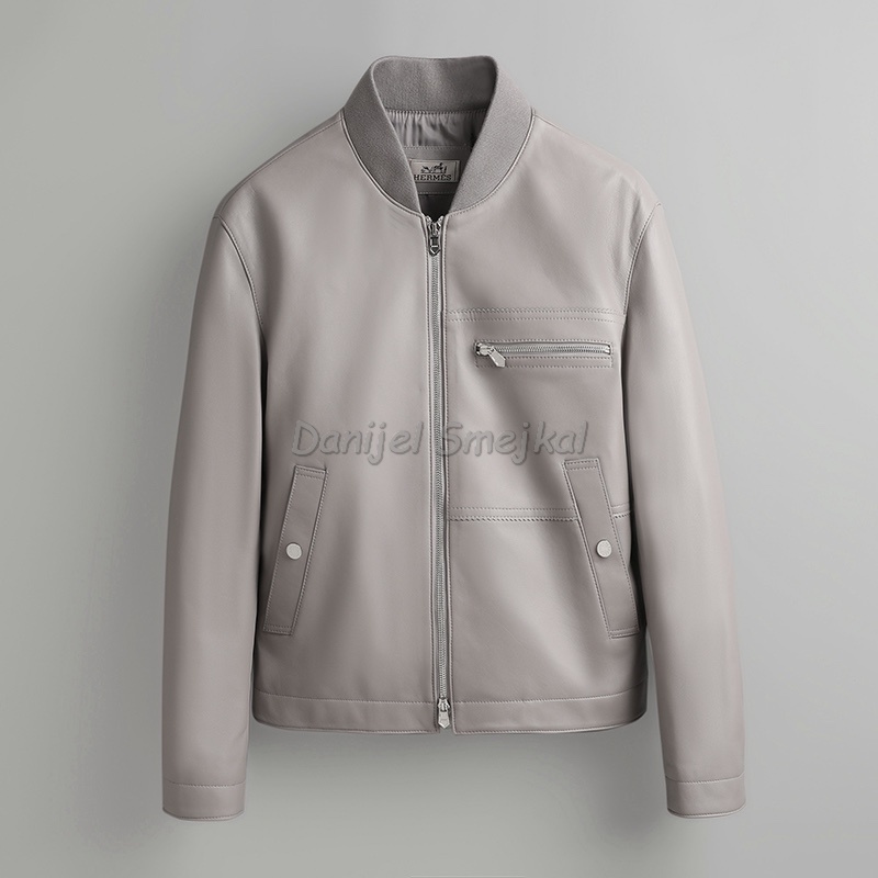 Hermes Lederjacke