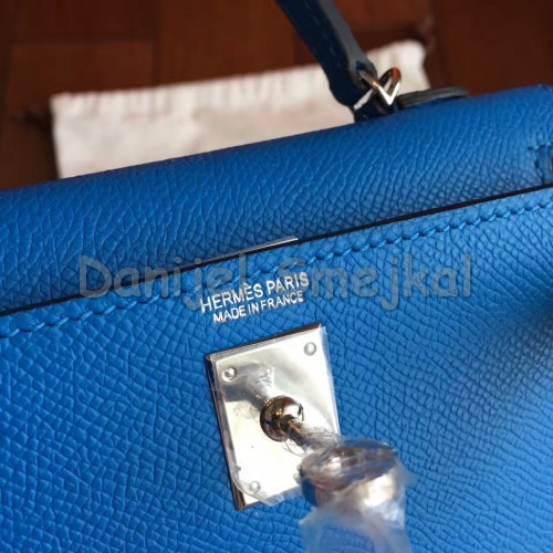 Hermes Mykonos Epsom Kelly Mini II 20cm