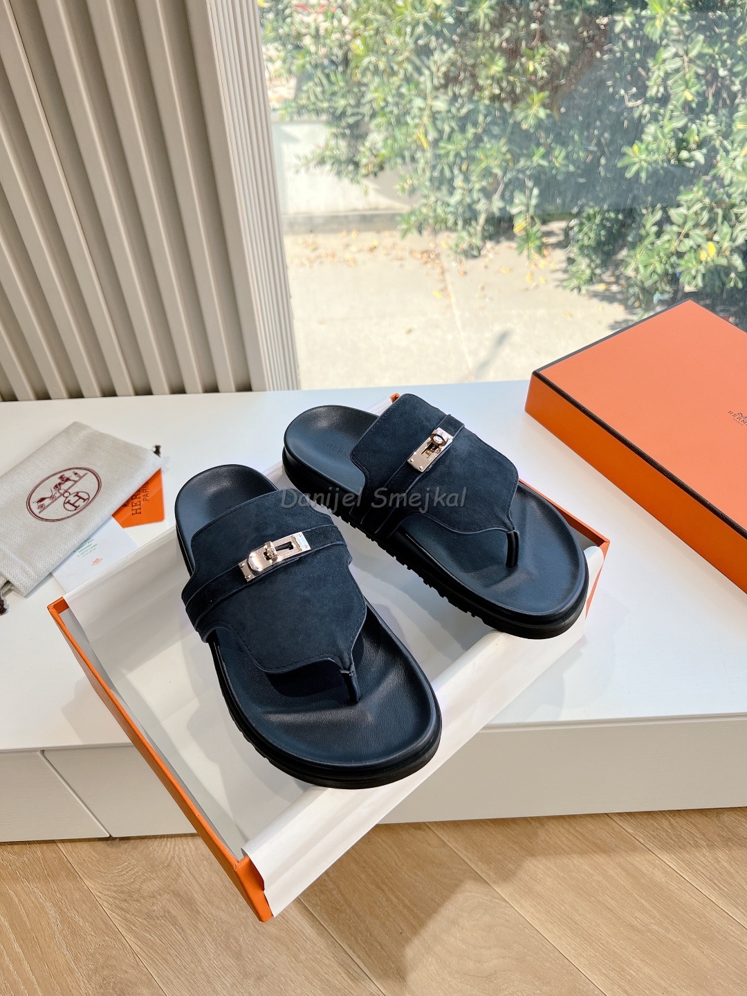 Hermes Slippers