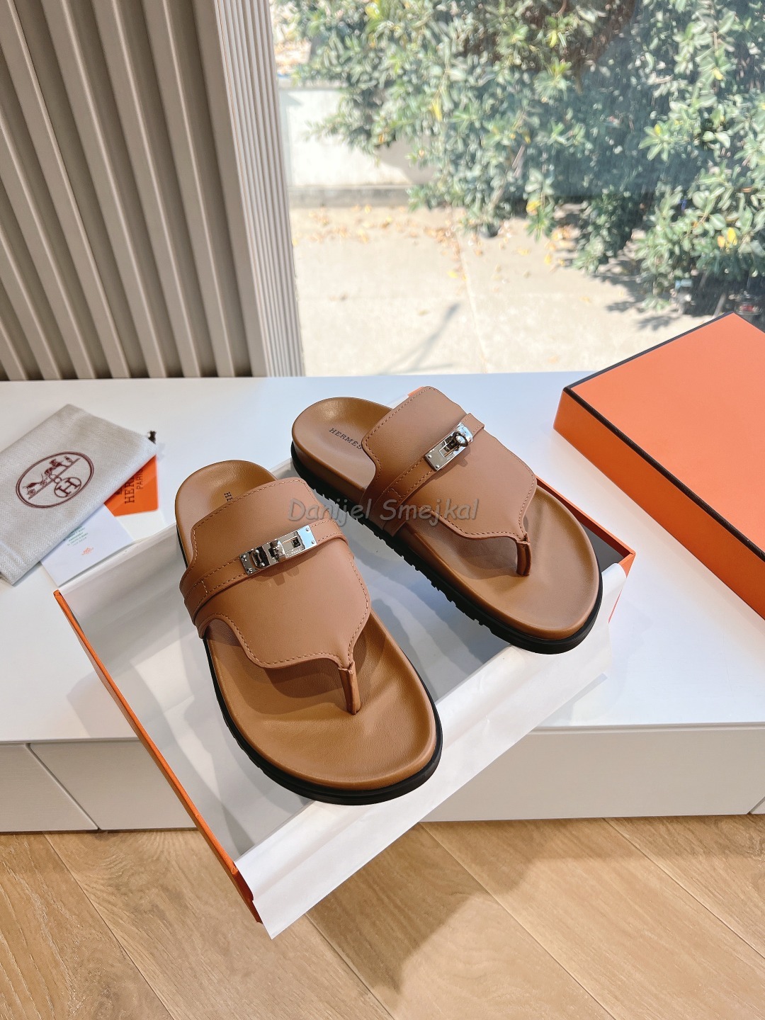 Hermes Slippers