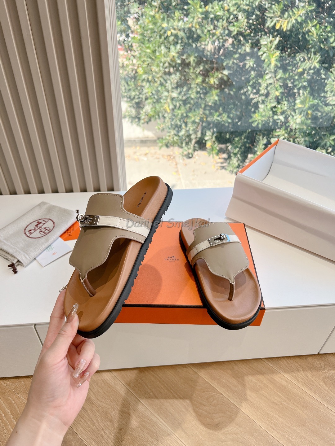 Hermes Slippers