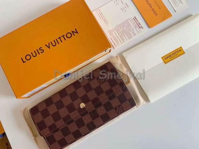 Louis Vuitton Brazza Wallet Damier Graphite Canvas