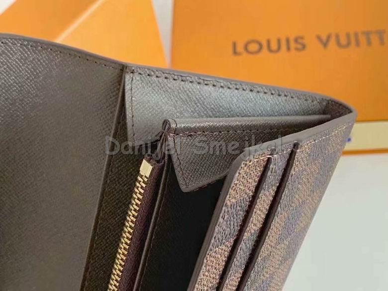 Louis Vuitton Brazza Wallet Damier Graphite Canvas