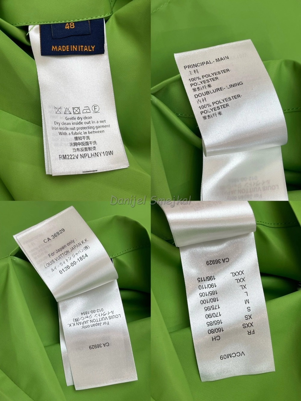 Louis Vuitton Damier Jacquard Reversible Windbreaker