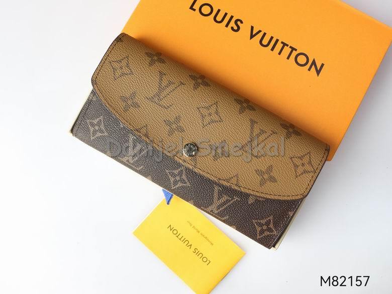 Louis Vuitton Emilie M82157 Emilie Wallet Monogram Reverse Canvas 