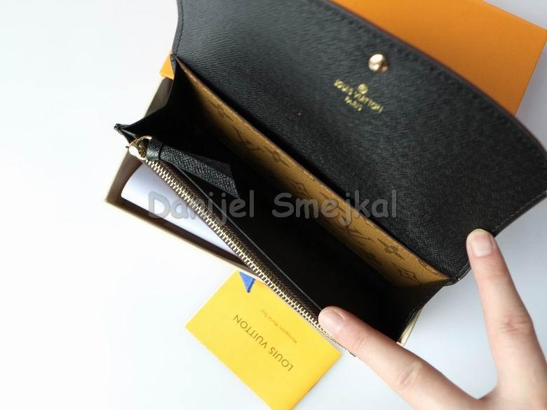 Louis Vuitton Emilie M82157 Emilie Wallet Monogram Reverse Canvas 