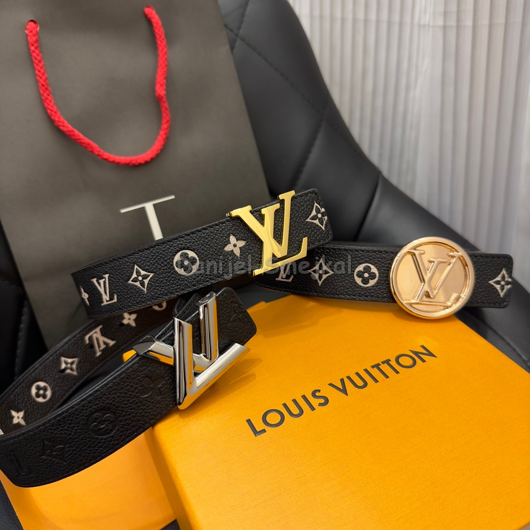 Louis Vuitton Iconic Belt Monogram Empreinte 30mm